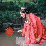 隆昌汉服小姐姐,传统与现代的美丽交融